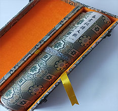 门源书画装裱案例